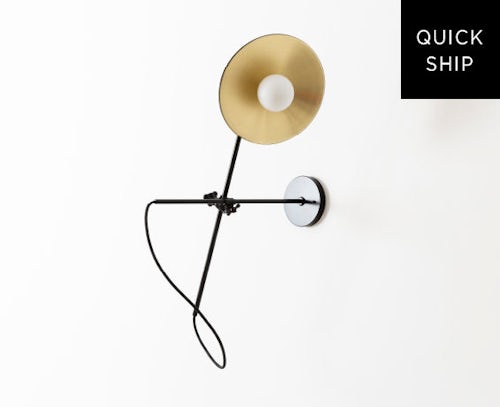 Industrial Wall Lamp designed by Workstead